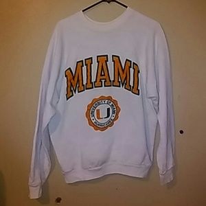 University Of Miami Sweatshirt